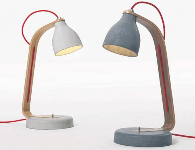 混凝土、Heavy Desk桌燈