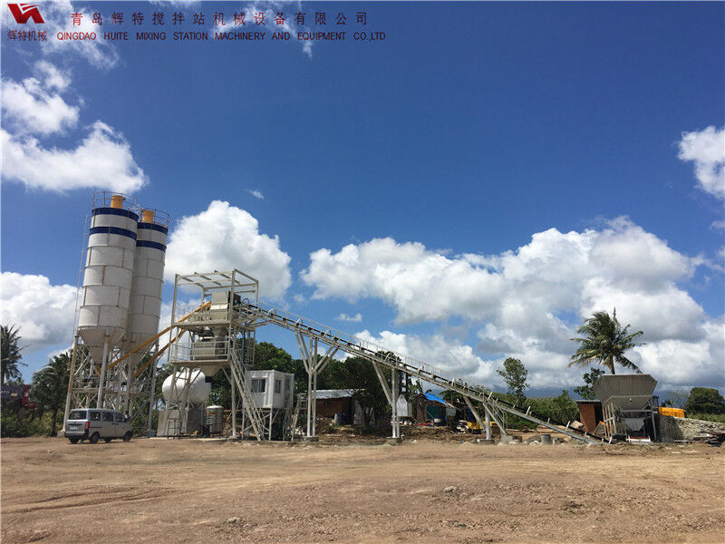 HZS60混凝土攪拌站 輝特機(jī)械 根據(jù)客戶需求改動