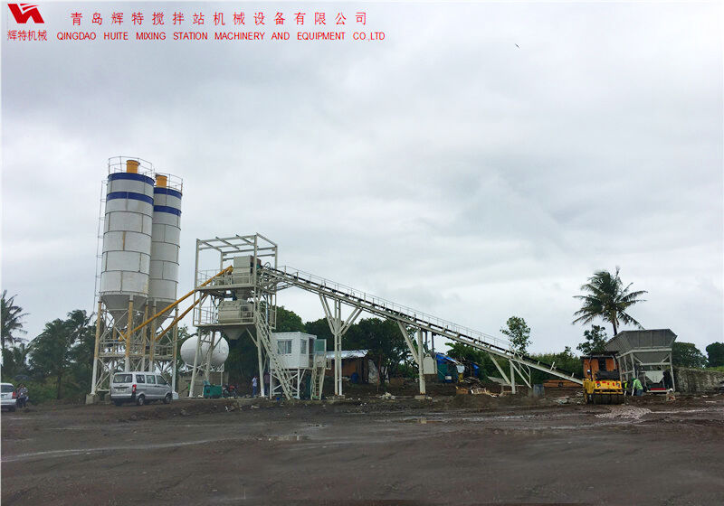 HZS60混凝土攪拌站 輝特機(jī)械 根據(jù)客戶需求改動