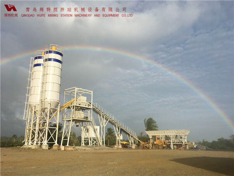 HZS60混凝土攪拌站 輝特機(jī)械 根據(jù)客戶需求改動