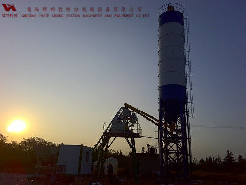 攪拌站HZS35易損件少，維護簡單，運行費用低