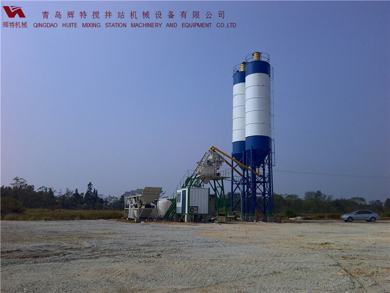 攪拌站HZS35易損件少，維護簡單，運行費用低