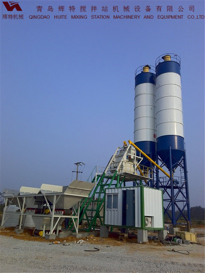 攪拌站HZS35易損件少，維護簡單，運行費用低