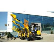 農(nóng)林果園挖掘機價格，小型挖坑機使用，小型履帶挖掘機
