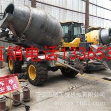 自動上料混凝土攪拌車 砂漿攪拌罐 8立方大型罐車 田螺車