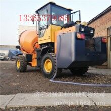 廠家直銷混凝土自動(dòng)上料攪拌運(yùn)輸車 自上料水泥攪拌罐車全國(guó)聯(lián)保