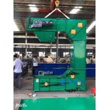 耐高溫1000°Z型提升機，全封閉，無揚塵，可實現(xiàn)多點進(jìn)料