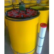 廠家直銷方蓋卡盤快拆式除塵濾芯